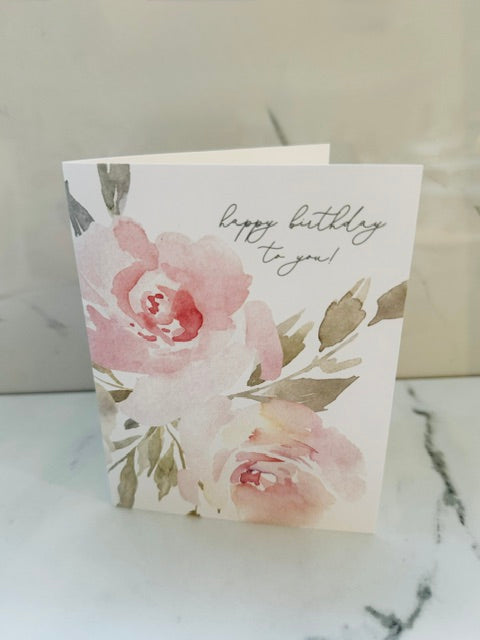 Birthday Roses Card