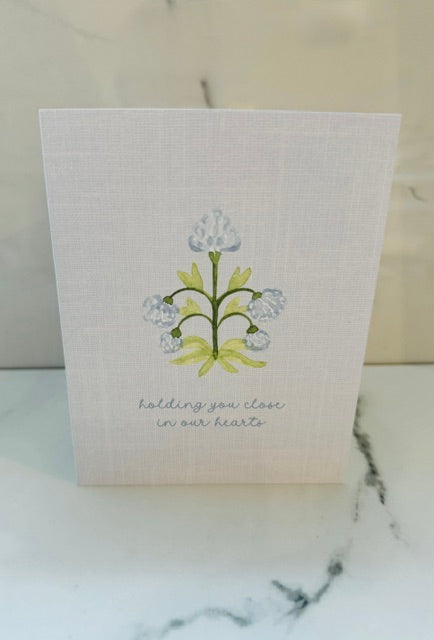 Sympathy Heart Hug Card