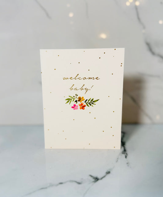 Welcome Baby Card