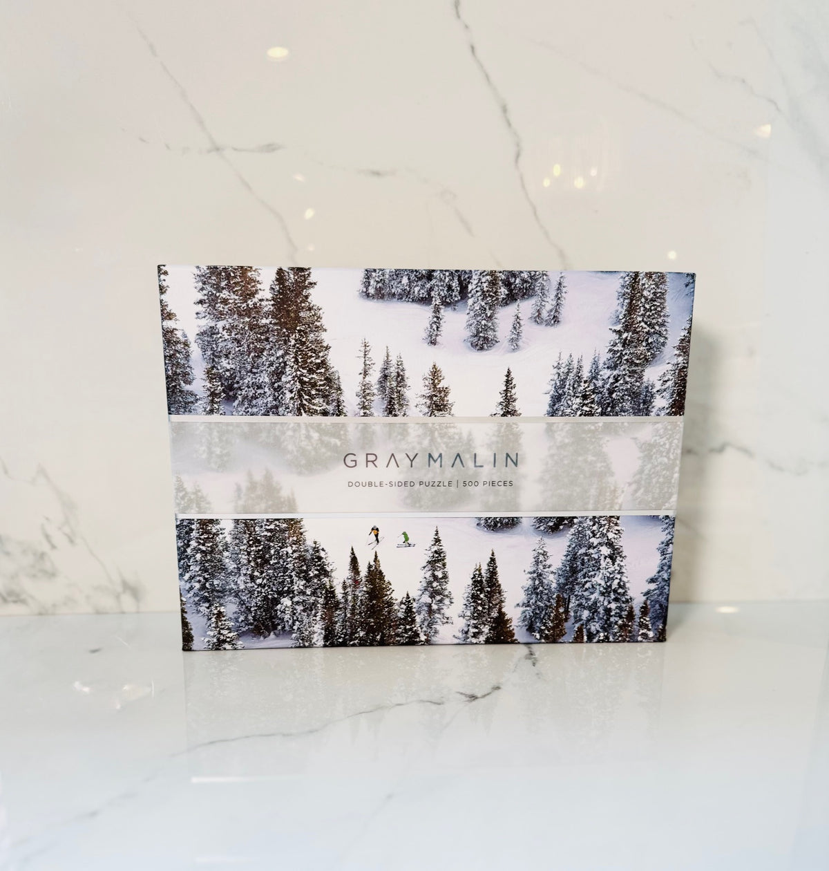 Gray Malin: Double Sided 500 Piece Puzzle: The Snow