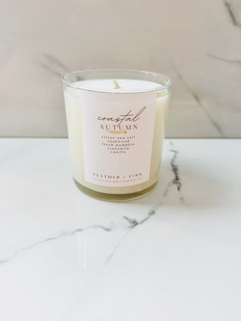 Coastal Autumn Candle