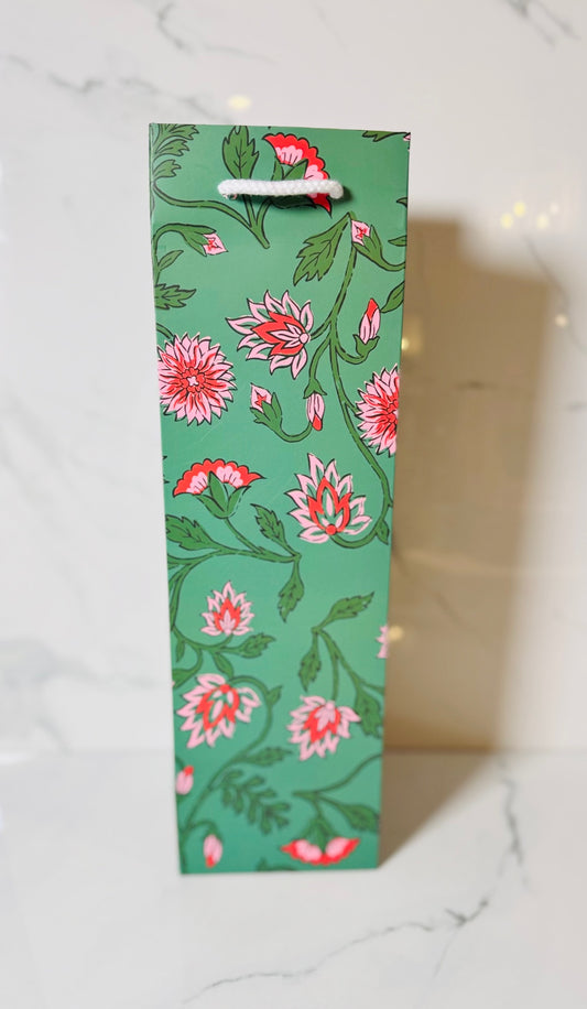 Green Wine Bag