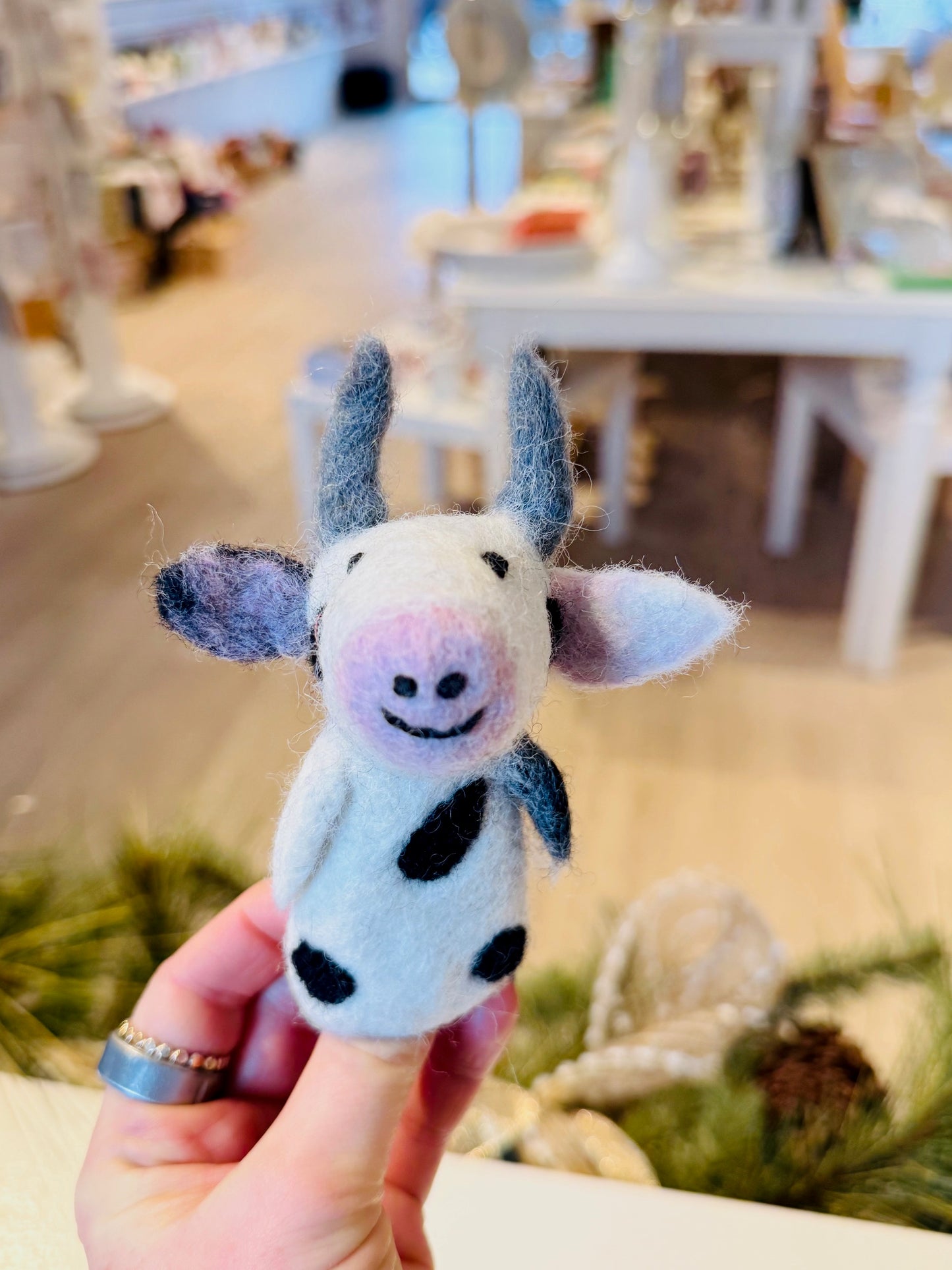 Finger Puppet - Cow
