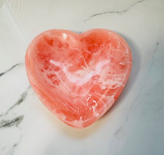 Pink Heart Dish