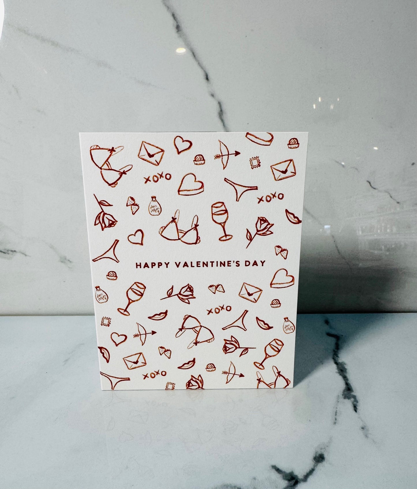 Valentine's Sketches Card