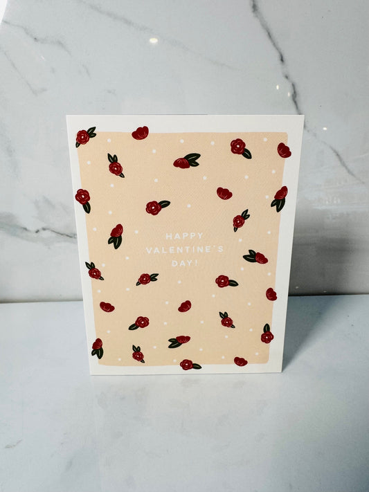 Valentine's Roses Card