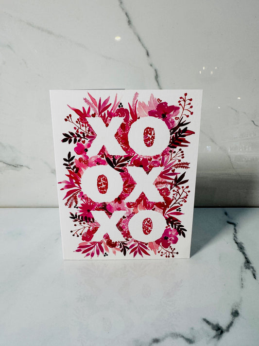 XOXO Greeting Card