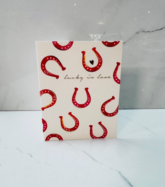Lucky In Love Card