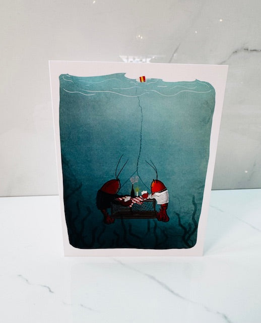 Lobster Date Card