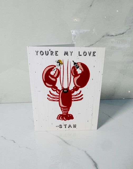 You're My Love-stah Card
