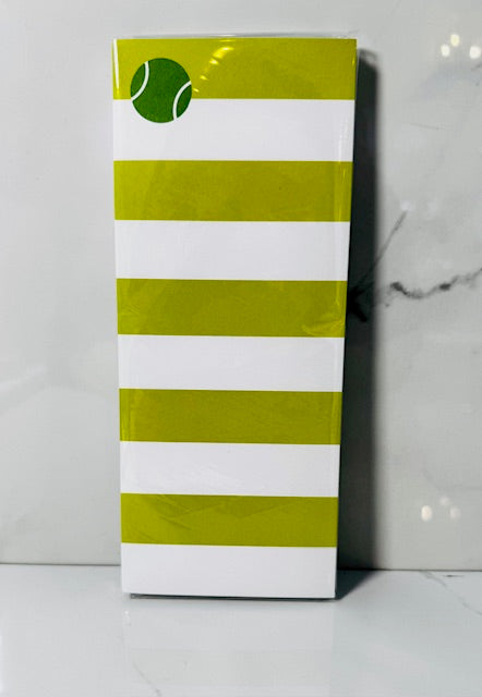 Tennis Collection Striped Notepad