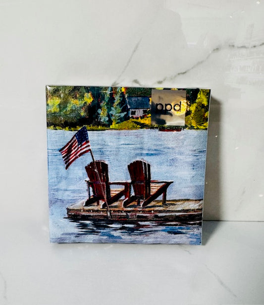 Americana Cocktail Napkin
