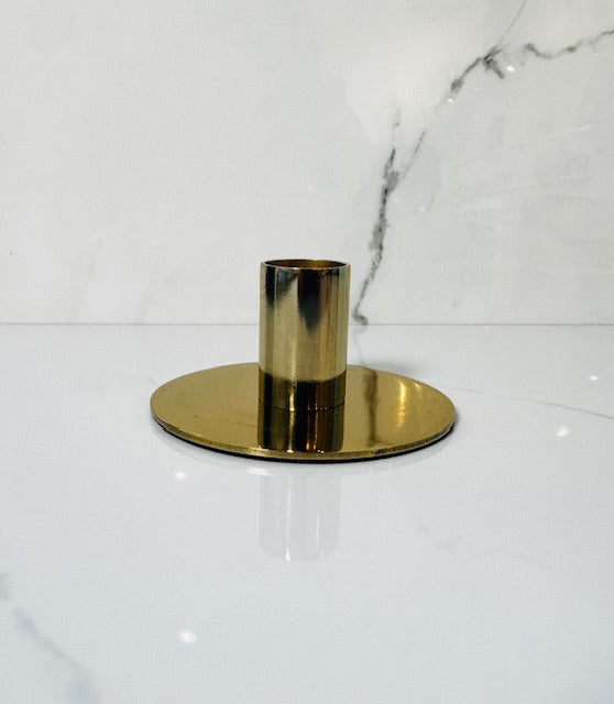 Gold Taper Candleholder