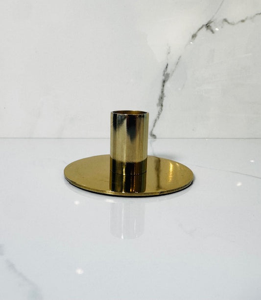 Gold Taper Candleholder