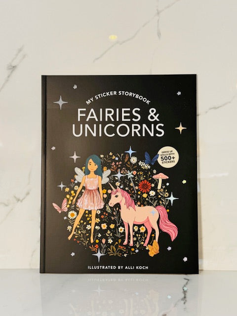 Sticker Storybook: Fairies and Unicorns