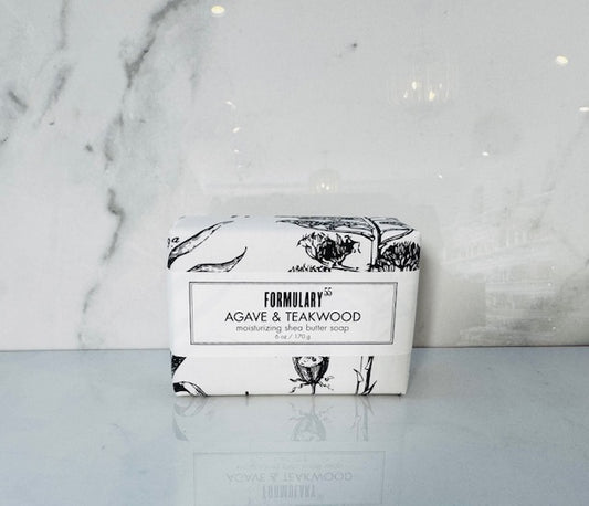 Agave & Teakwood Shea Butter Soap Bar