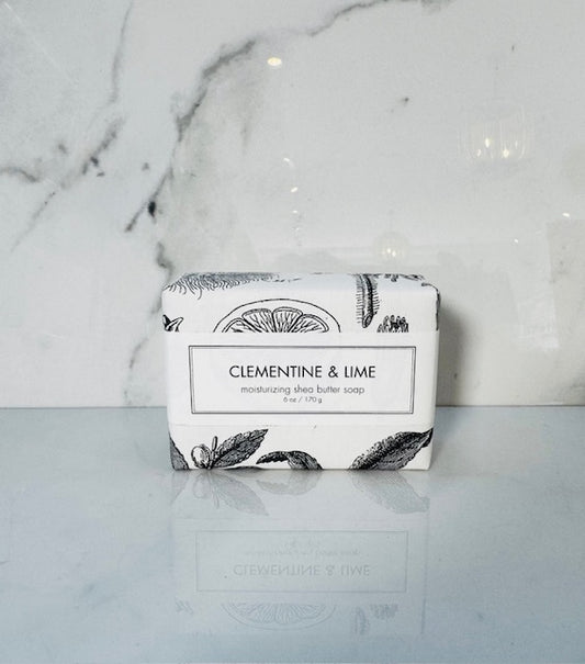 Clementine & Lime Shea Butter Soap Bar