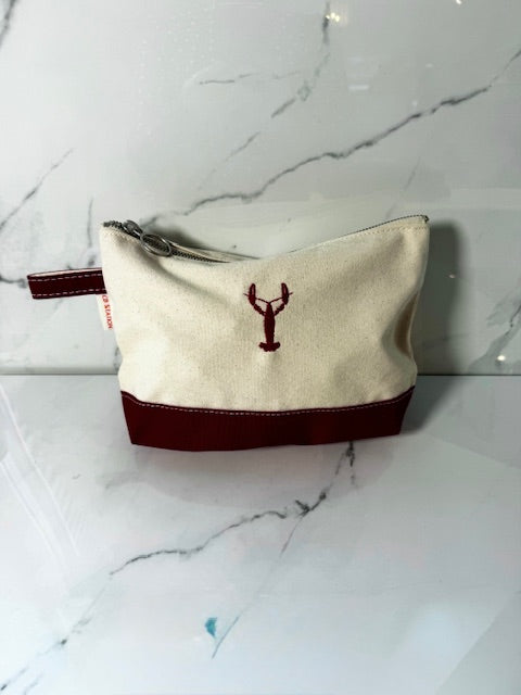 lobster make up bag