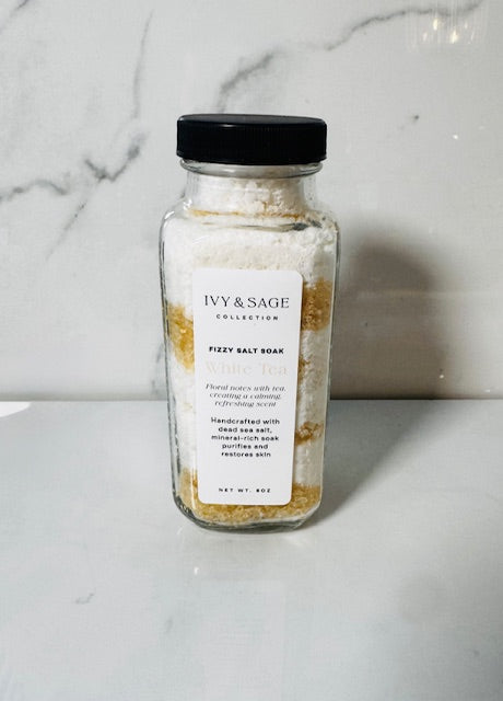 White Tea Salt Soak