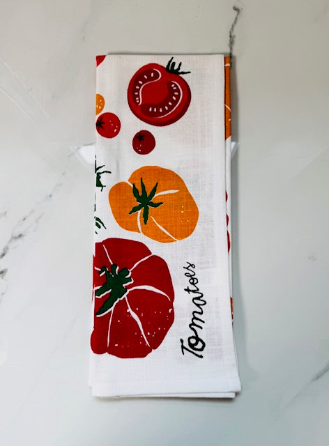 Garden Tomato Hand Towel