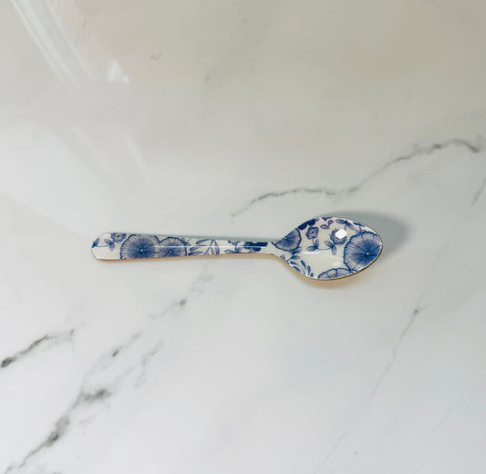 Blue and White Big Bloom Spoon