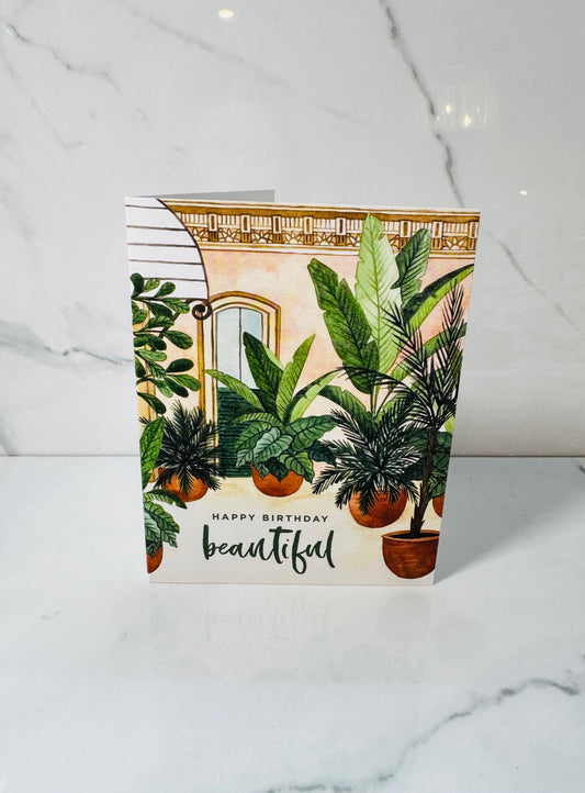 Barcelona Beautiful Happy Birthday Card
