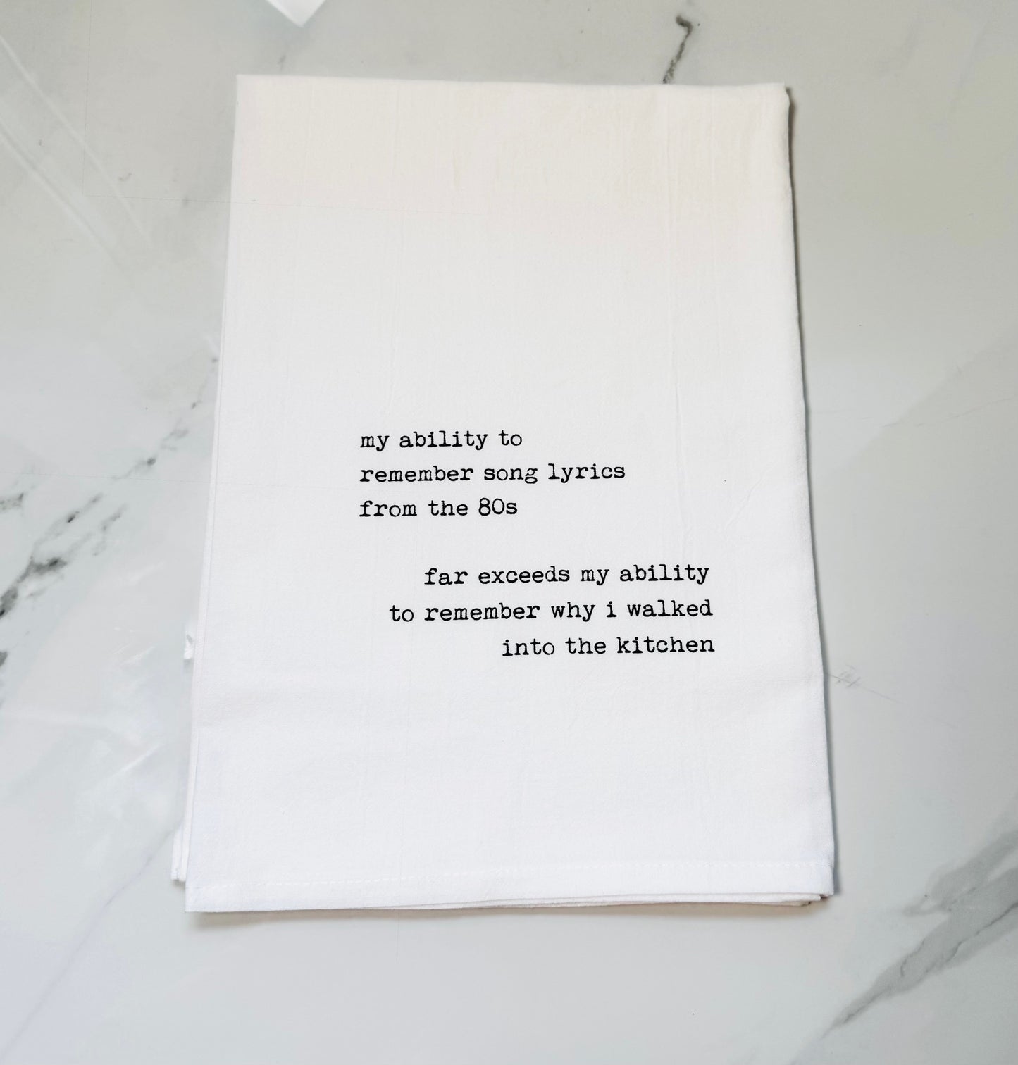 My Ability To Remember Hand Towel