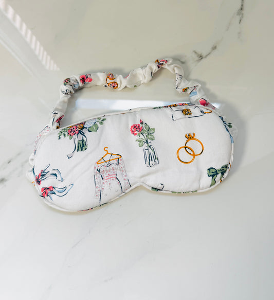 Wedding Eye Sleep Mask