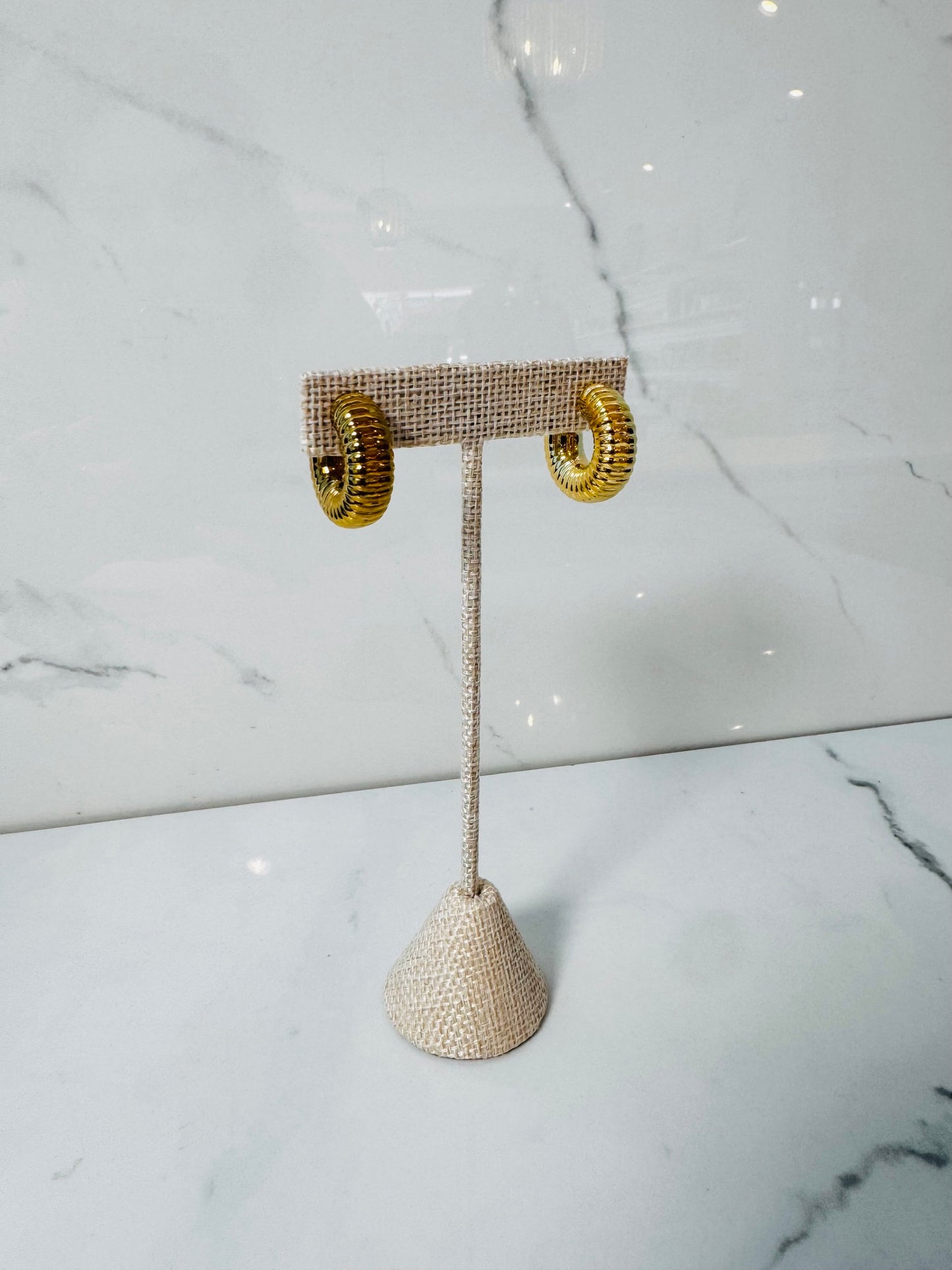 Gold Hoop Earring