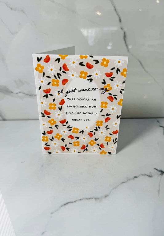 Incredible Mom Card