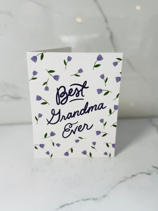 Best Grandma Ever Card