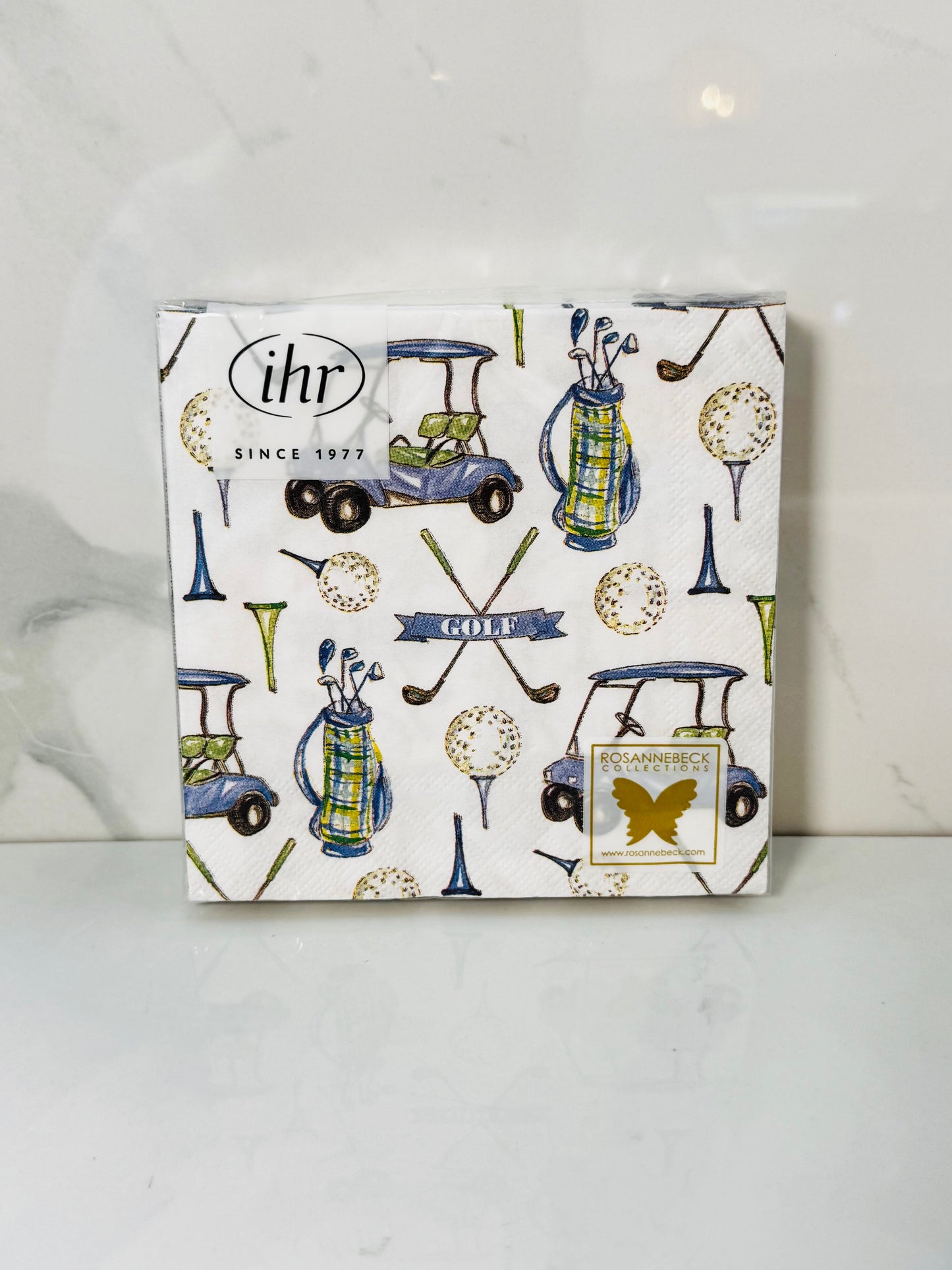 Golf Cocktail Napkins