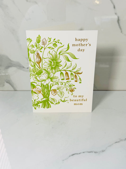 Mother's Day Bouquet Card