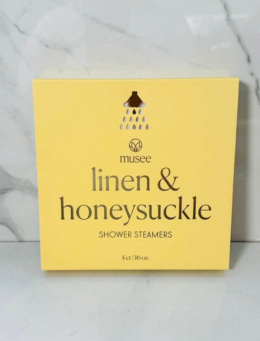 Linen & Honeysuckle Shower Steamers