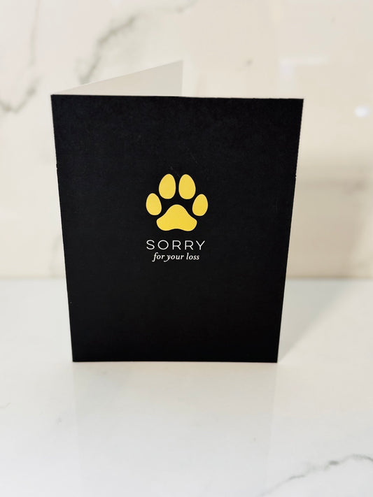 Pet Loss Sympathy Card