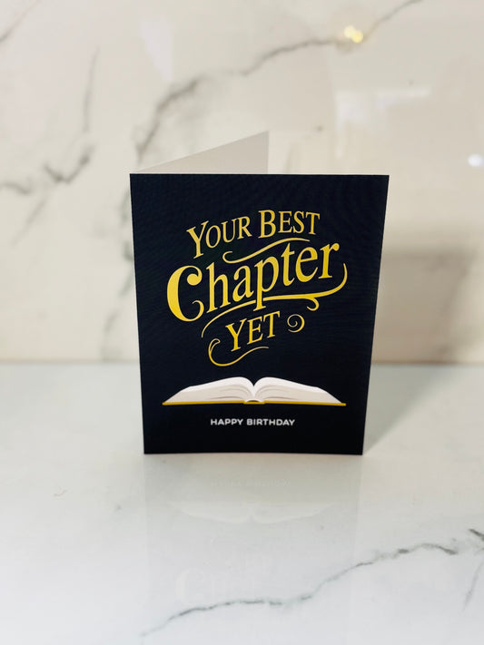 Best Chapter Birthday Card