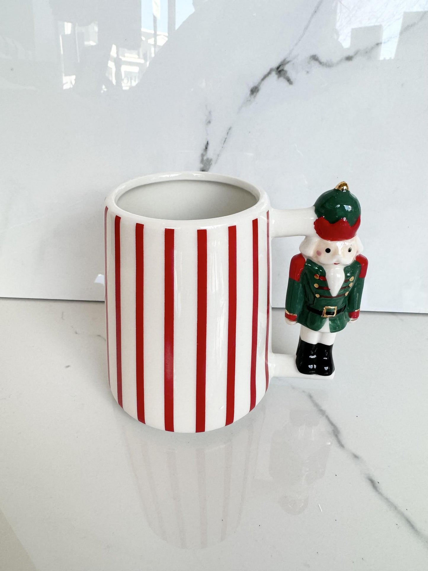 Mug with Nutcracker Handle