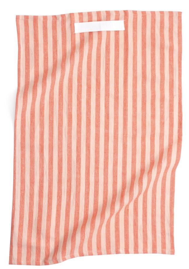 Red Stripe Kitchen Towel