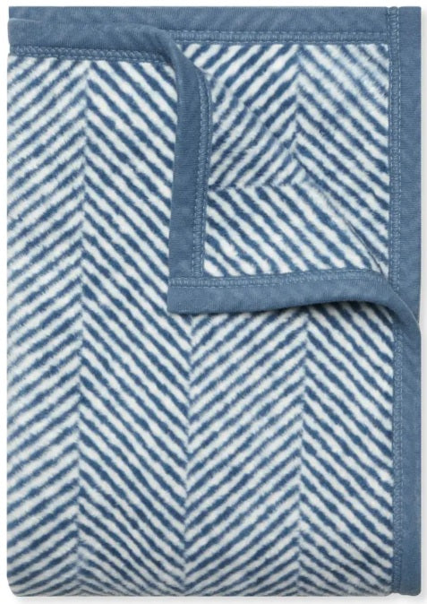Blue Herringbone ChappyWrap Blanket