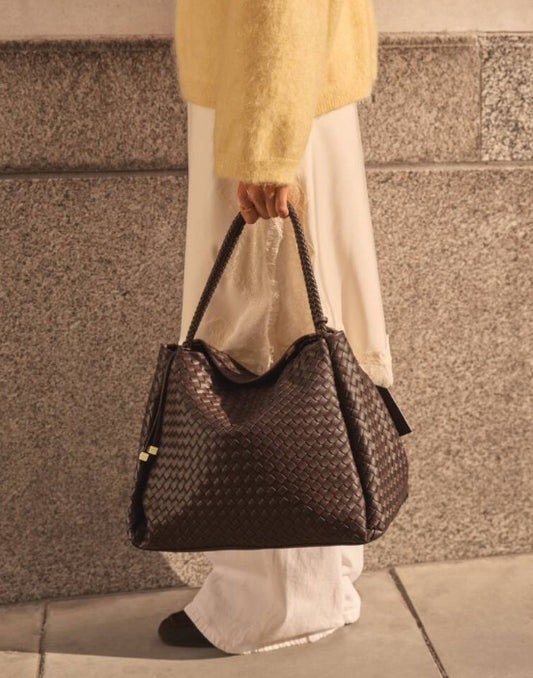 Nova Hand Woven Large Shoulder Bag