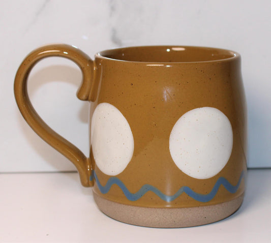 Yellow Dot Mug