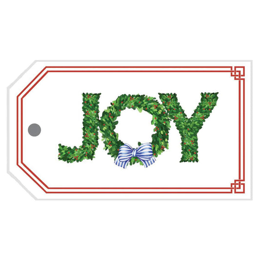 JOY Boxwood Gift Tags