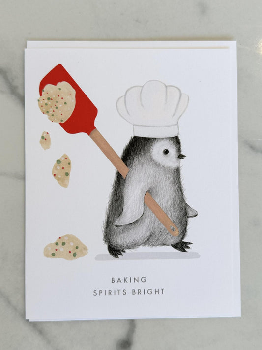 Baking Spirirts Bright Greeting Card