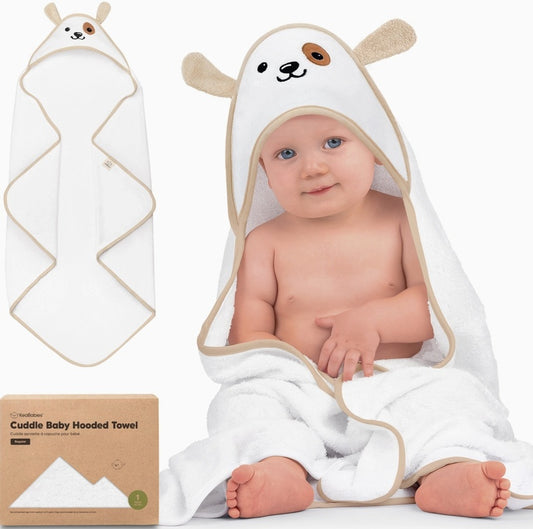 Hooded Bath Towels - Dog