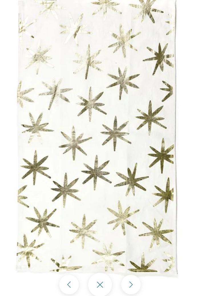 Gold Stars Kitchen Towel