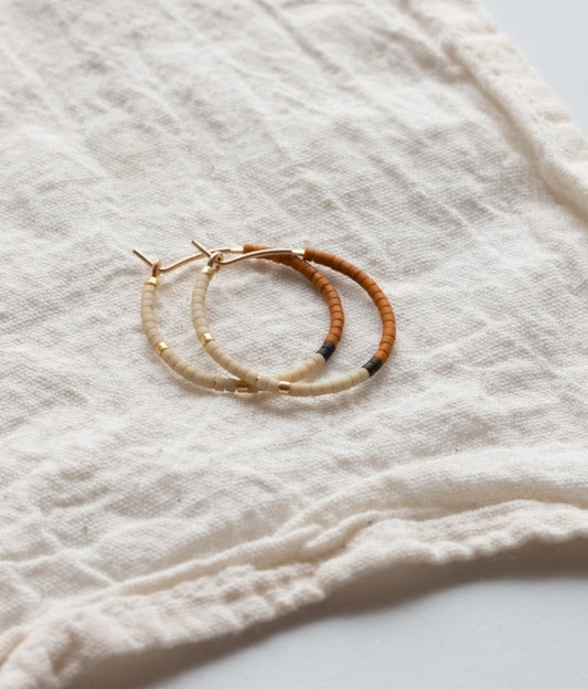 Mala Hoop Earrings
