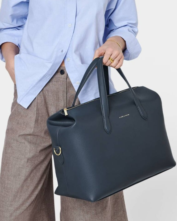 Milan Cabin Bag - Slate Blue