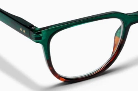 Penn Glasses - Green/Tortoise Horn +1.50