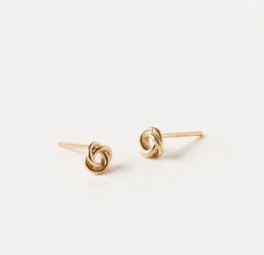 Petite Knot Stud Earrings