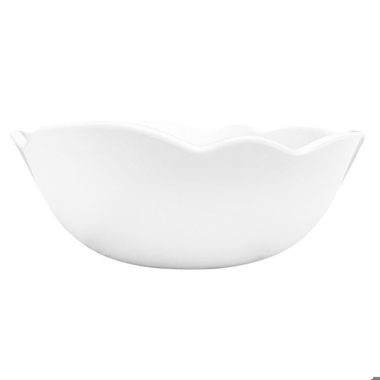 Cream Scalloped Bowl